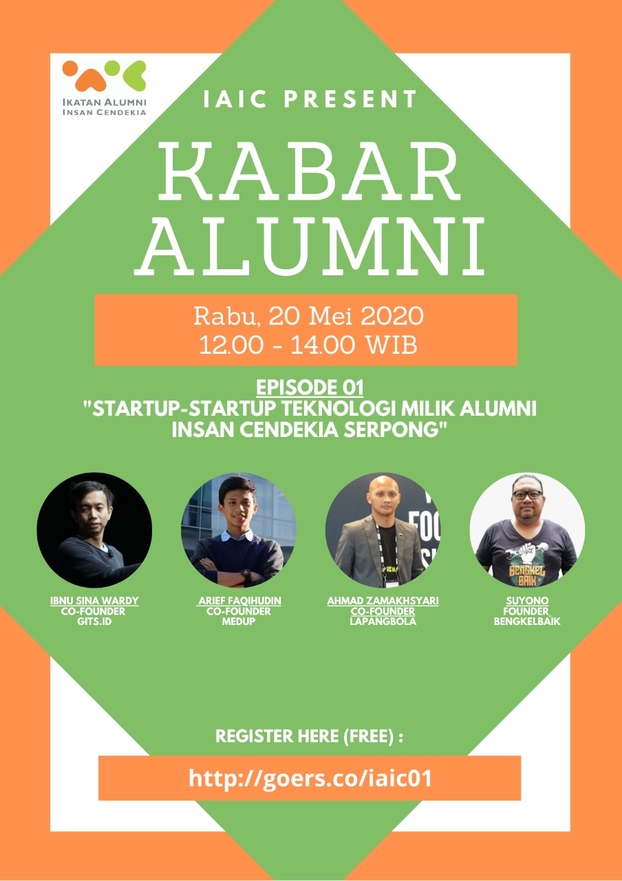 Startup Teknologi Milik Alumni IC Serpong #KabarAlumniE1