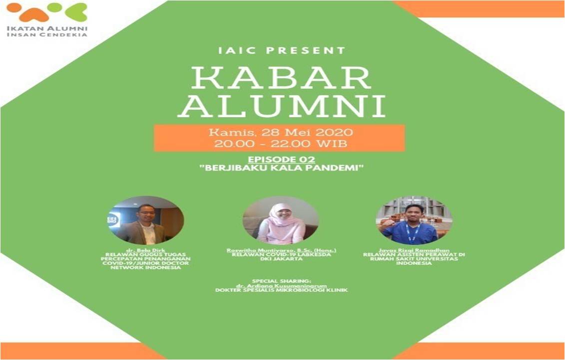 Berjibaku Kala Pandemi #KabarAlumniE2